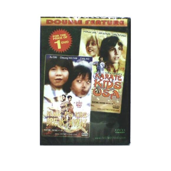 Martial Arts Double Feature Kung Fu Kids / Karate Kids USA DVD Movie Set - Picture 3 of 4